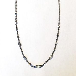 Kendra Scott Debra Choker Necklace in Gunmetal
